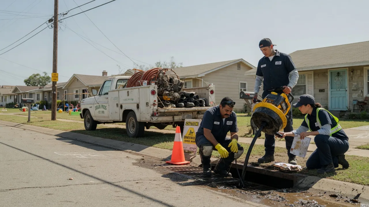 Drain Cleaning in Lahoma, OK near me